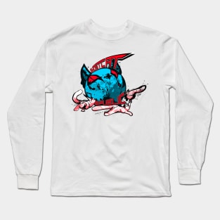 Ghostcat Republic - Giant Cat Head Long Sleeve T-Shirt